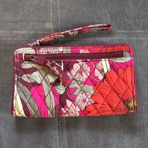 Vera Bradley Front Zip Wristlet